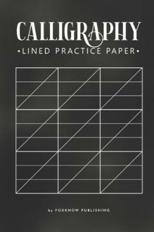 Cover of Lined Calligraphy Practice Paper