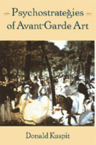 Cover of Psychostrategies of Avant-Garde Art
