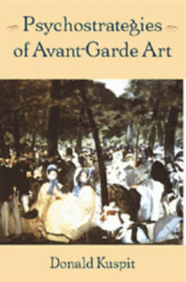 Book cover for Psychostrategies of Avant-Garde Art
