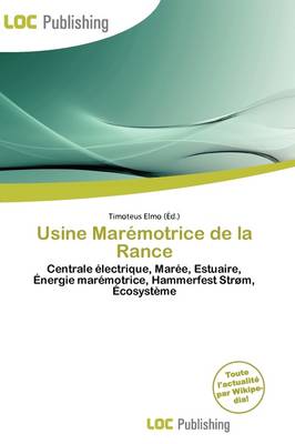 Book cover for Usine Mar Motrice de La Rance