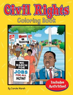 Book cover for Civil Rights Coloring & Activity Book