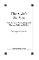 Book cover for Style's the Man
