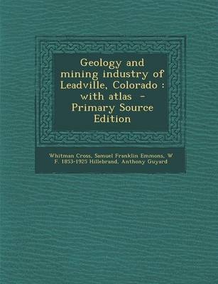 Book cover for Geology and Mining Industry of Leadville, Colorado