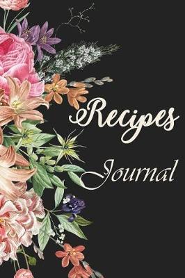 Book cover for Recipes Journal