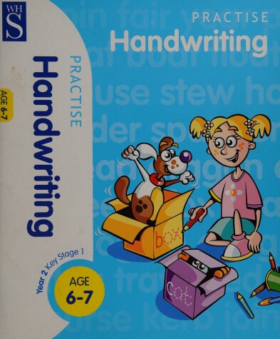 Book cover for Whsmith Practice Handwriting 6-7 Years