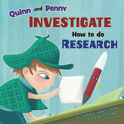 Book cover for Quinn and Penny Investigate How to Research