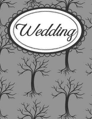 Book cover for Autumn Trees Witchy Wedding Planner