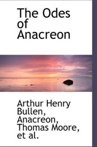 Cover of The Odes of Anacreon