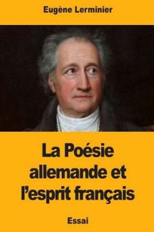 Cover of La Poésie allemande et l'esprit français