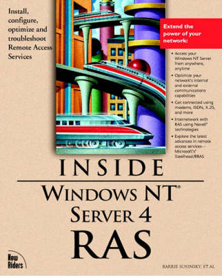 Book cover for Inside Windows NT Server 4 RAS