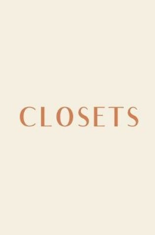 Cover of Closets