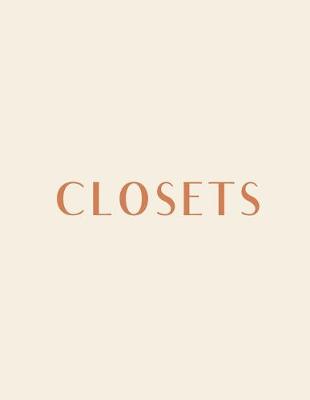 Cover of Closets