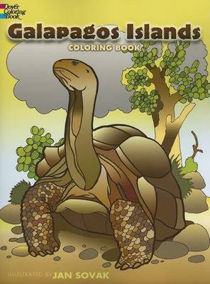 Cover of Galapagos Islands Coloring Book