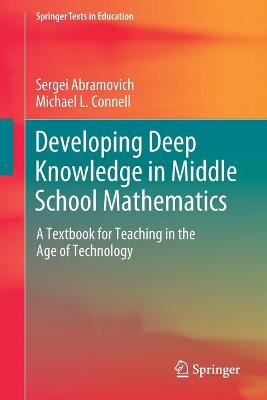 Book cover for Developing Deep Knowledge in Middle School Mathematics