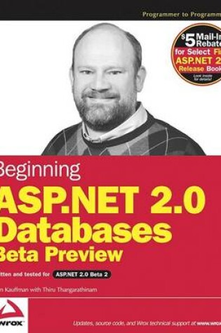 Cover of Beginning ASP.NET 2.0 Databases