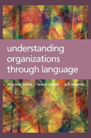 Cover of Understanding Organizations through Language