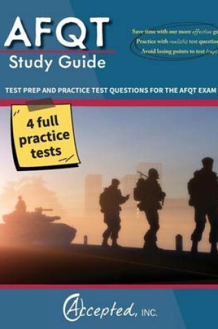 Cover of AFQT Study Guide 2016