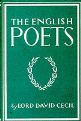 Book cover for The English Poets