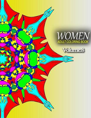Book cover for WOMEN ADULT COLORING BOOKS - Vol.8