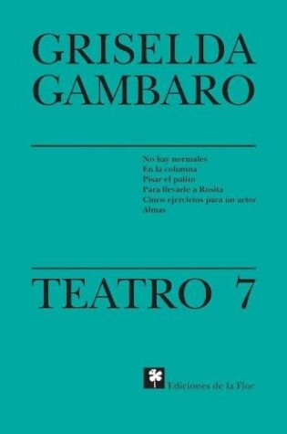 Cover of Teatro