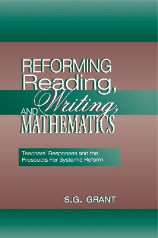Cover of Reforming Reading, Writing, and Mathematics