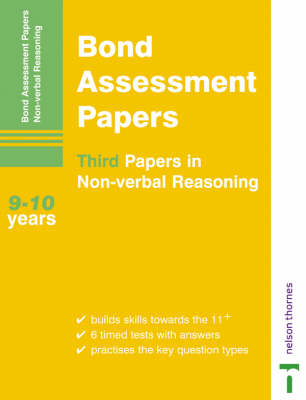 Cover of Bond Assessment Papers