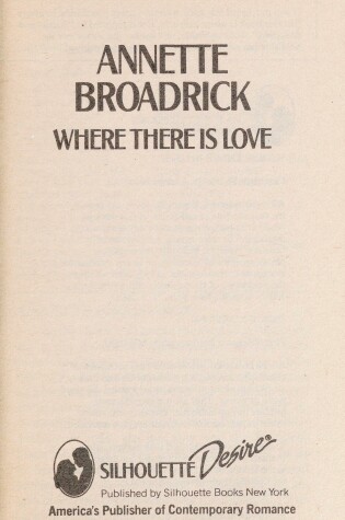 Cover of Where There Is Love