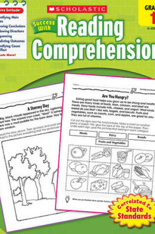 Cover of Scholastic Success with Reading Comprehension: Grade 1 Workbook