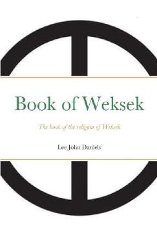 Cover of Book of Weksek