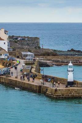 Book cover for St Ives Pier and Lighthouse in Cornwall, England