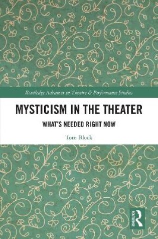 Cover of Mysticism in the Theater