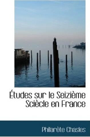 Cover of Etudes Sur Le Seizieme Sciecle En France