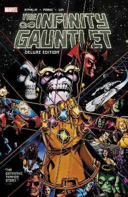 Book cover for Infinity Gauntlet: Deluxe Edition