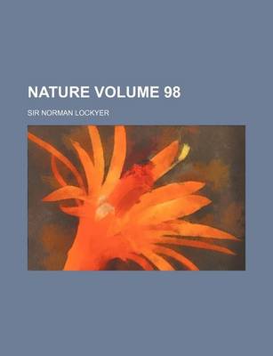 Book cover for Nature Volume 98