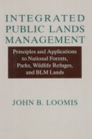 Cover of Integrated Public Lands Management