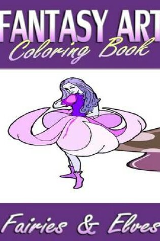 Cover of Fantasy Art Coloring Book