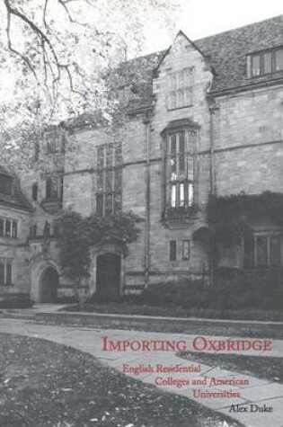 Cover of Importing Oxbridge