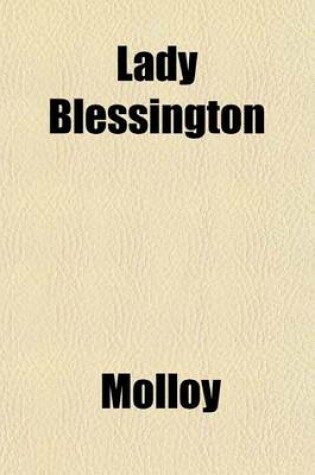Cover of Lady Blessington