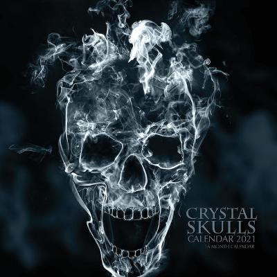 Book cover for Crystal Skulls Calendar 2021