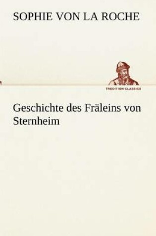 Cover of Geschichte Des Fr Leins Von Sternheim