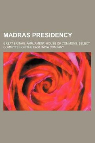 Cover of Madras Presidency