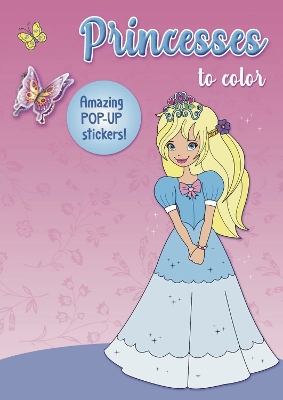 Cover of Princesses to color