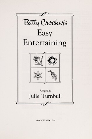 Cover of BC Easy Entertaining