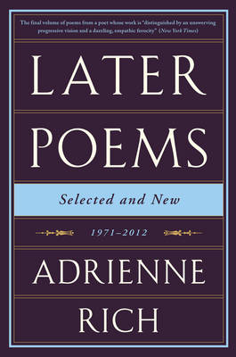 Book cover for Later Poems