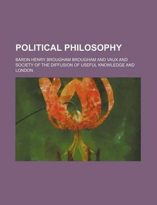 Book cover for Political Philosophy (Volume 4)