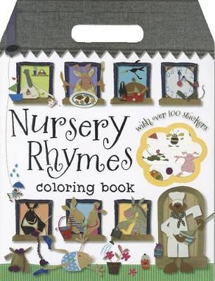 Book cover for Nursery Rhymes Coloring Book