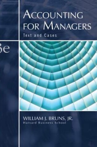 Cover of Accounting for Managers