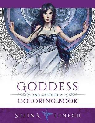 Book cover for Goddess and Mythology Coloring Book