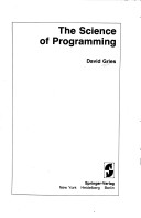 Book cover for The Science of Programming