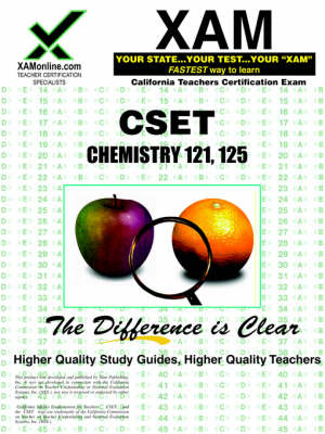 Cover of Cset Chemistry 121, 125 Teacher Certification Test Prep Study Guide